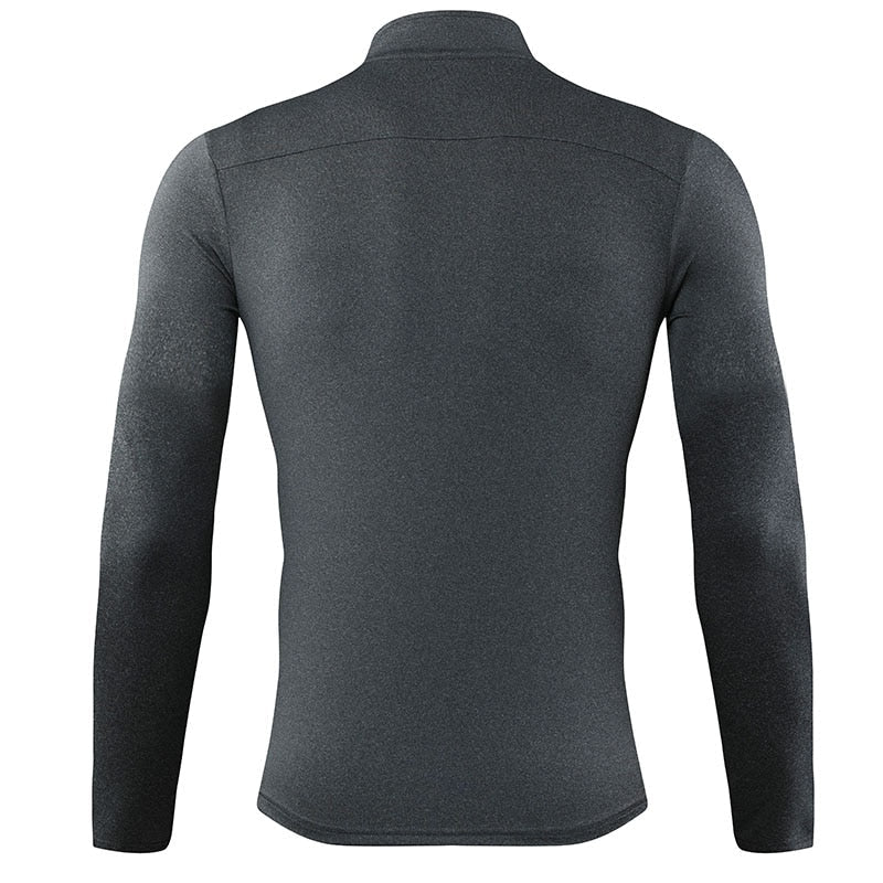 Men's Long Sleeve compression top for Running & Gym workouts Quick Drying
