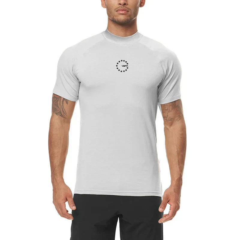 T-shirt Gym Tights Short-sleeved bilaas