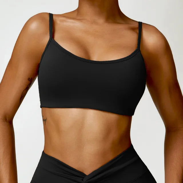 Sports Bra Top Women Sports Underwear Gym Push Up Yoga Bra