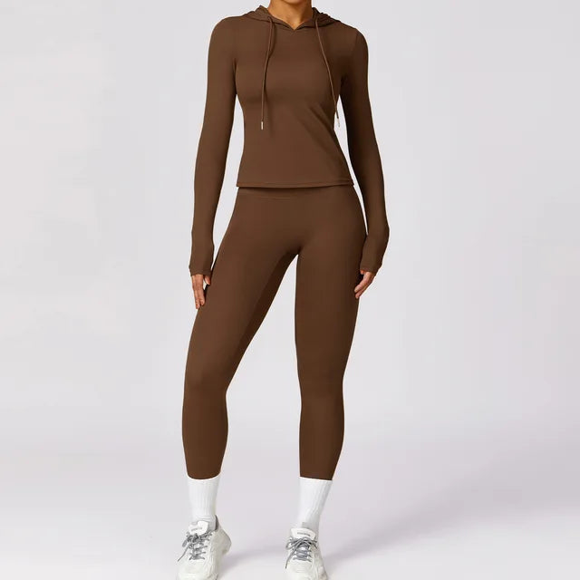 2pcs Seamless Yoga Set Gym Clothes Sportswear Yoga Suit For Women