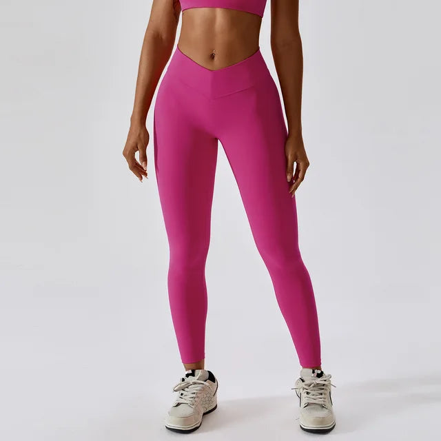High Waist Yoga Pants Leggings Women's Fitness Lifting Hip Leggings Gym Push Up Fitness Sports Leggings Women Workout Leggings