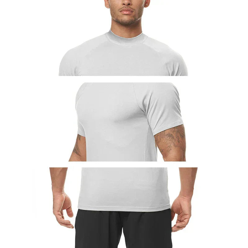 Gym Quick-drying Tights Short-sleeved T-shirt Fitness