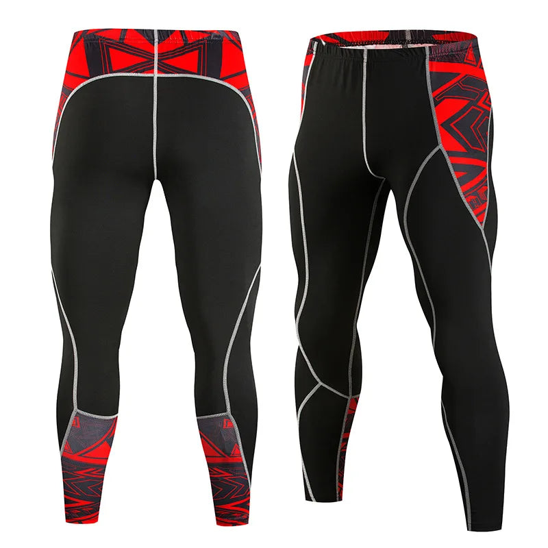Men’s Compression Pants Thermal Workout Cool DrySports Leggings Tights Baselayer Bodybuilding Workout Training Yoga Bottoms