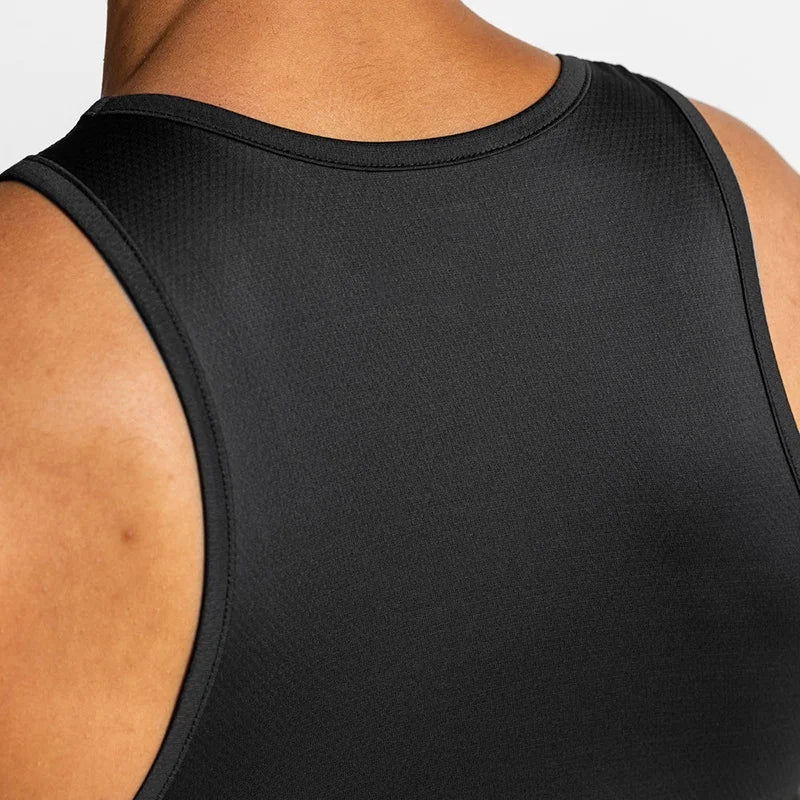 Mens Quick Dry O-Neck Fitness Tank Top