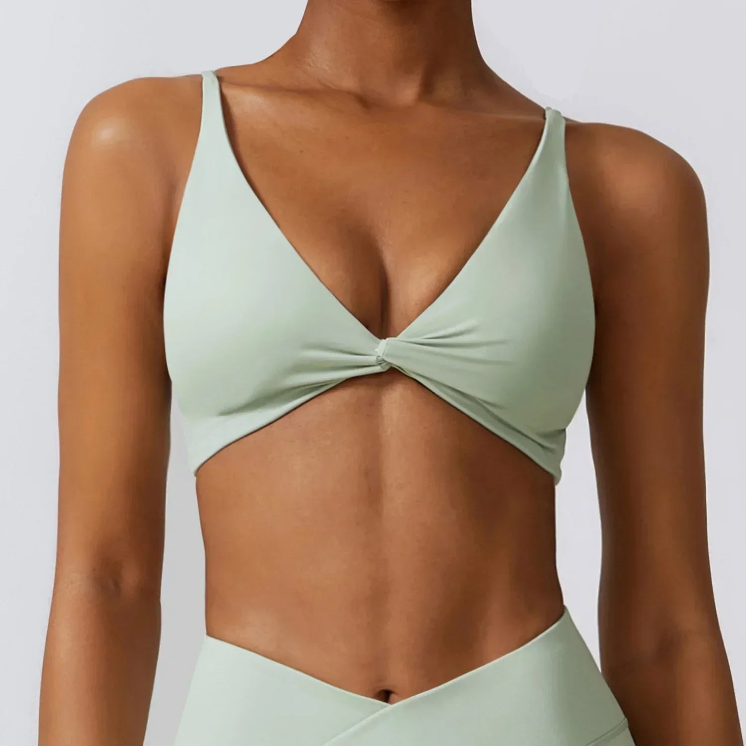 Nylon Bra Top Women Gym Sexy Tight Sports Bra Fitness Yoga Women's Push Up