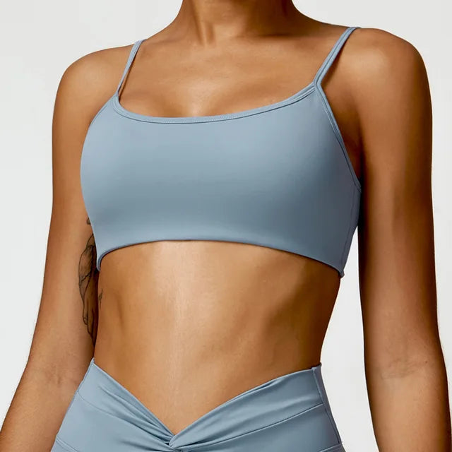 Sports Bra Top Women Sports Underwear Gym Push Up Yoga Bra