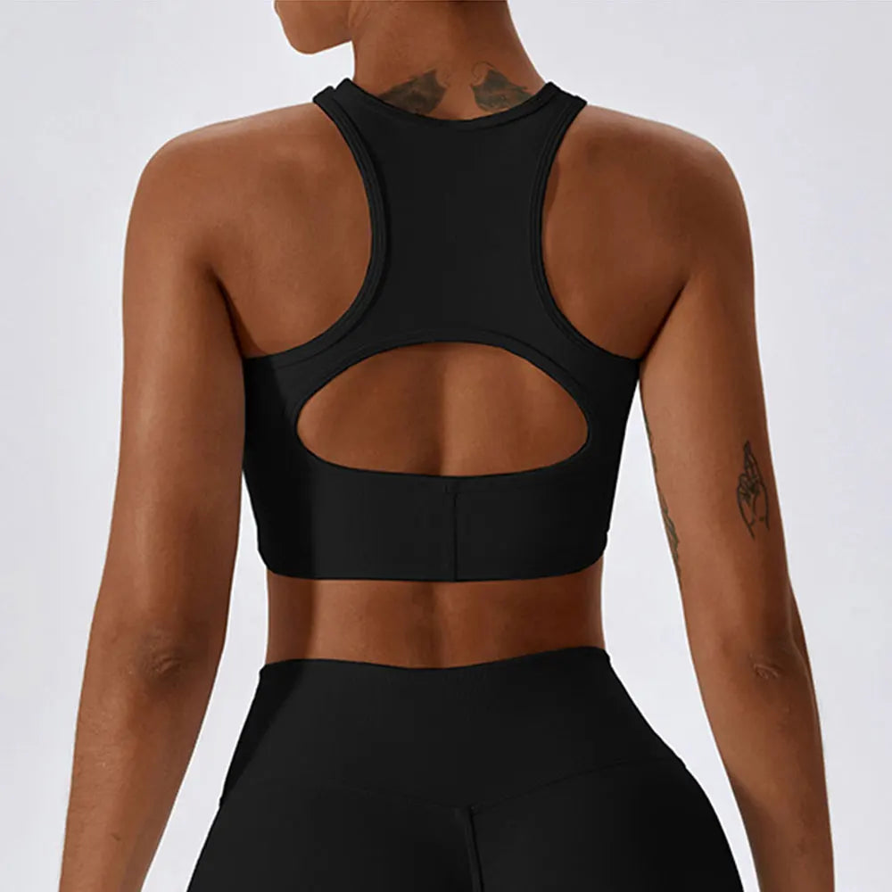 Women's Sport Bras Gym High Intensity Underwear Running Yoga Beautifu